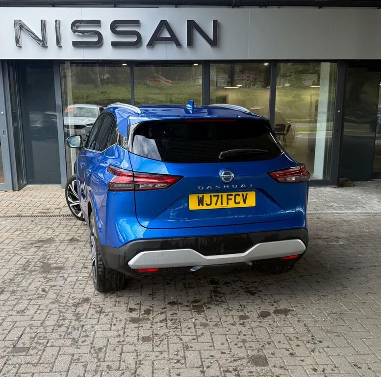 Nissan Qashqai 1.3 Dig-t Mh 158 Tekna Xtronic WJ71FCV Blue #3