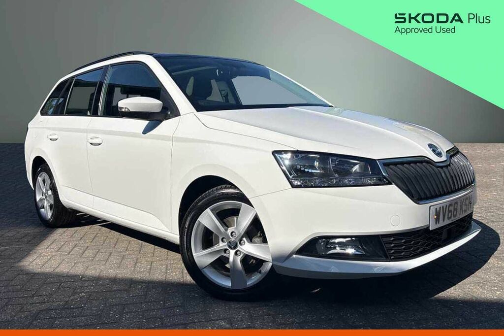 Skoda Fabia 1.0 Tsi Se L WV68KSN White