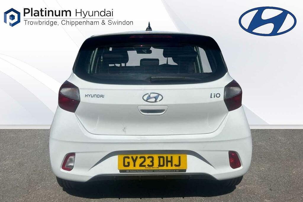 Hyundai I10 1.0 Mpi Se GY23DHJ White #6