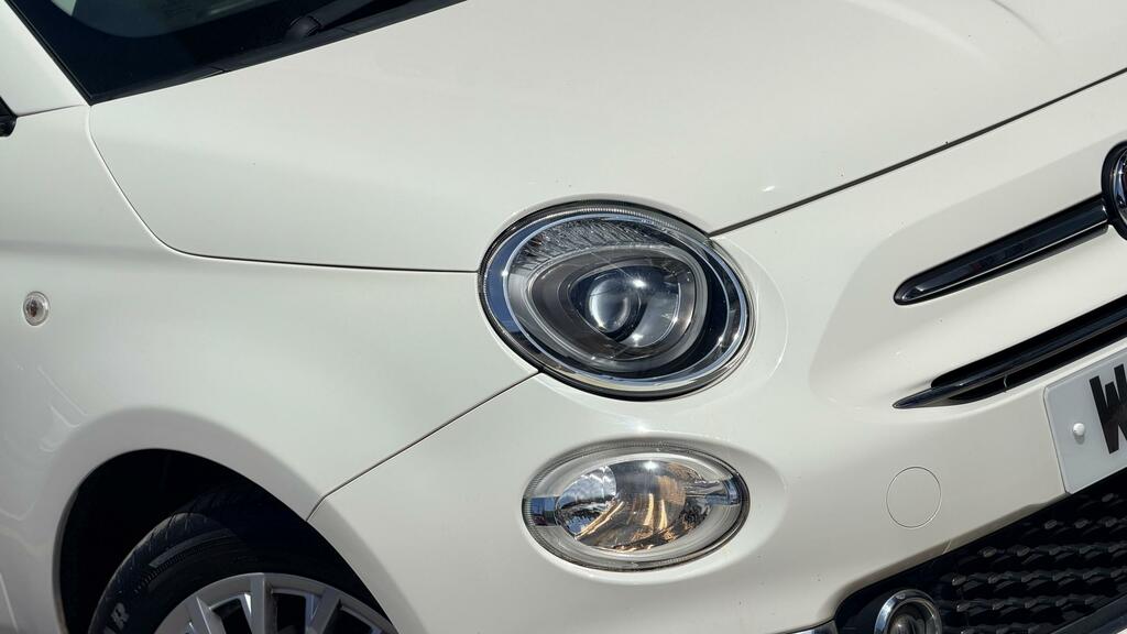 Fiat 500 1.2 Eco Lounge Hatchback Euro 6 White #2