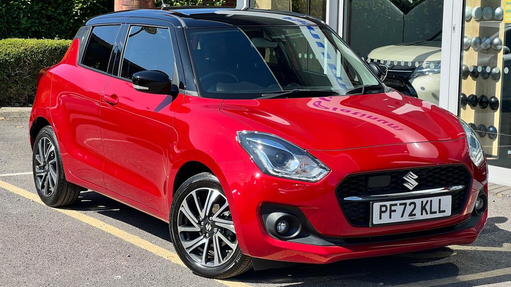 Suzuki Swift 1.2 Dualjet Mhev Sz5 Hatchback Hybrid M PF72KLL Red