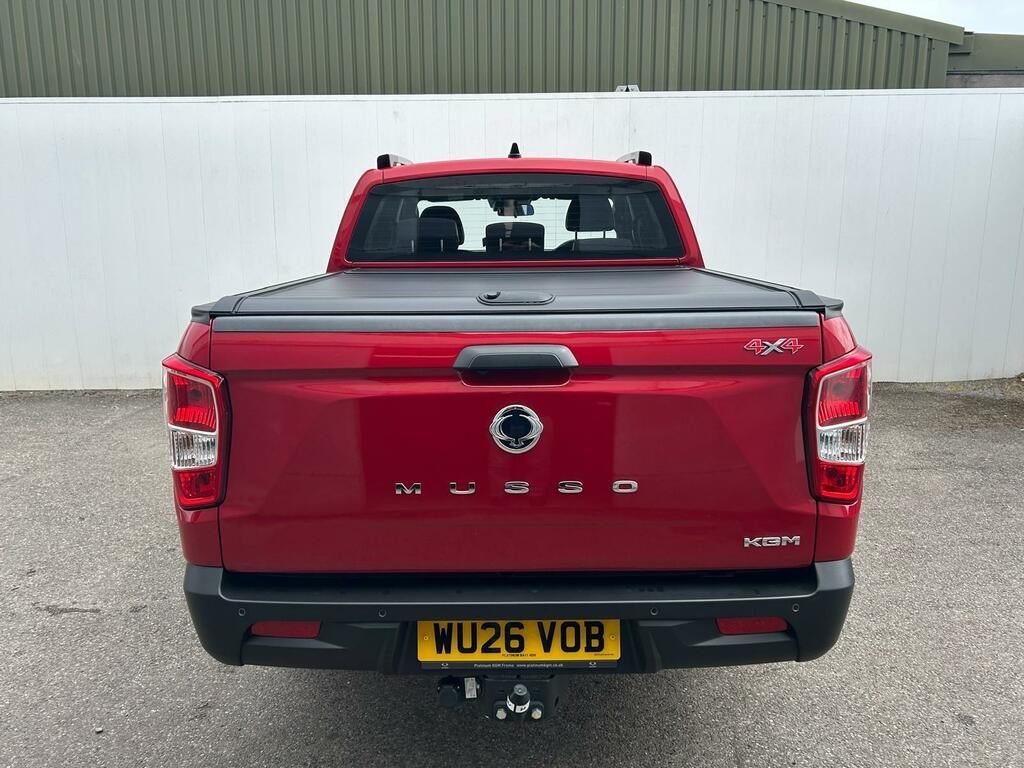 SsangYong Musso 2.2D Saracen Plus Pickup Double Cab Aut WU26VOB Red #6