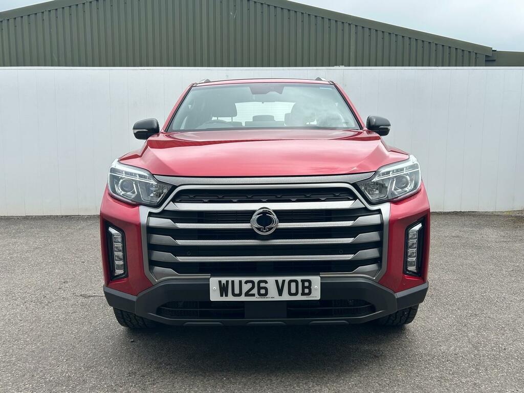 SsangYong Musso 2.2D Saracen Plus Pickup Double Cab Aut WU26VOB Red #2