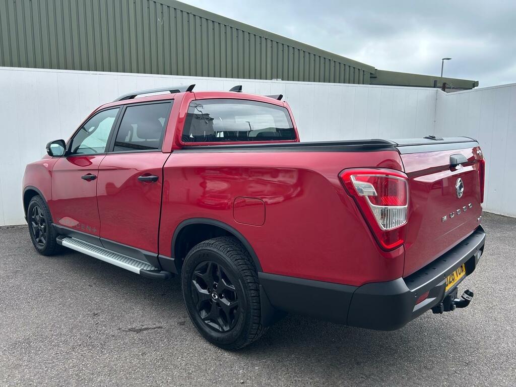 SsangYong Musso 2.2D Saracen Plus Pickup Double Cab Aut WU26VOB Red #5