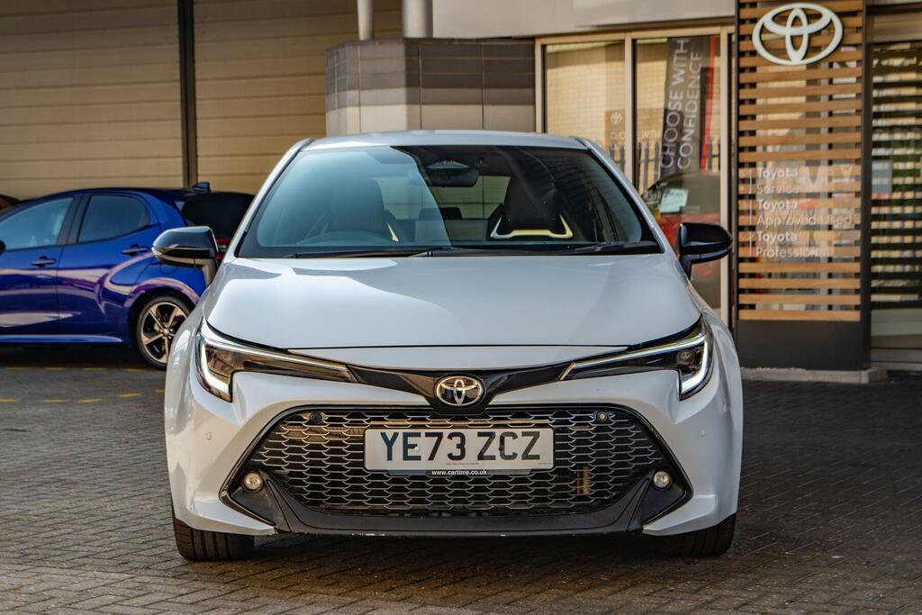 Toyota Corolla 2.0 Vvt-h Gr Sport Cvt Euro 6 Ss YE73ZCZ White #5