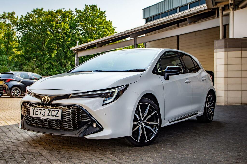 Toyota Corolla 2.0 Vvt-h Gr Sport Cvt Euro 6 Ss YE73ZCZ White #6