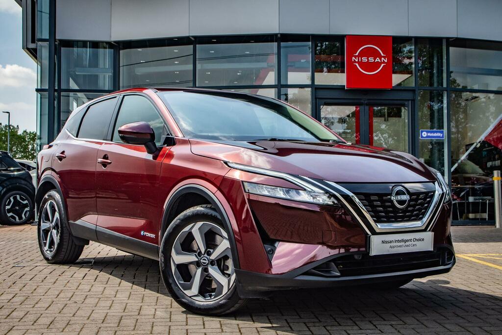Nissan Qashqai 1.5 H E-power N-connecta Euro 6 Ss WR23KZA Red
