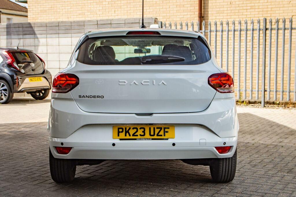 Dacia Sandero 1.0 Tce Bi-fuel Expression Euro 6 Ss PK23UZF White #4