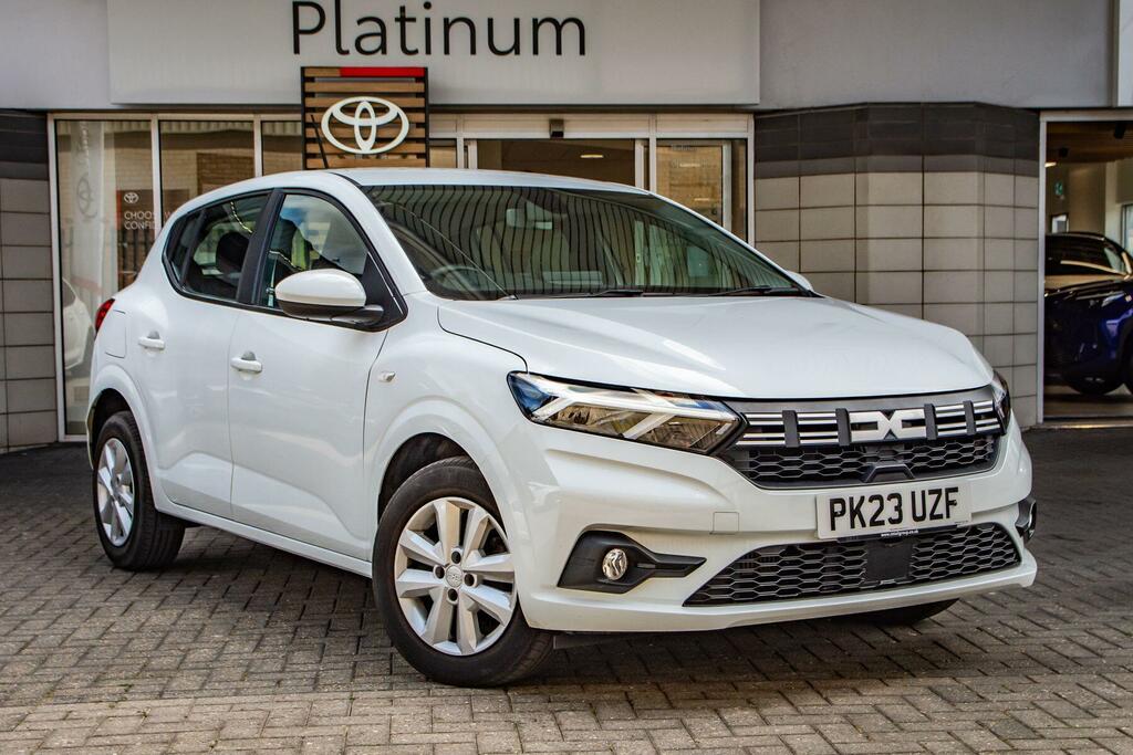 Dacia Sandero 1.0 Tce Bi-fuel Expression Euro 6 Ss PK23UZF White