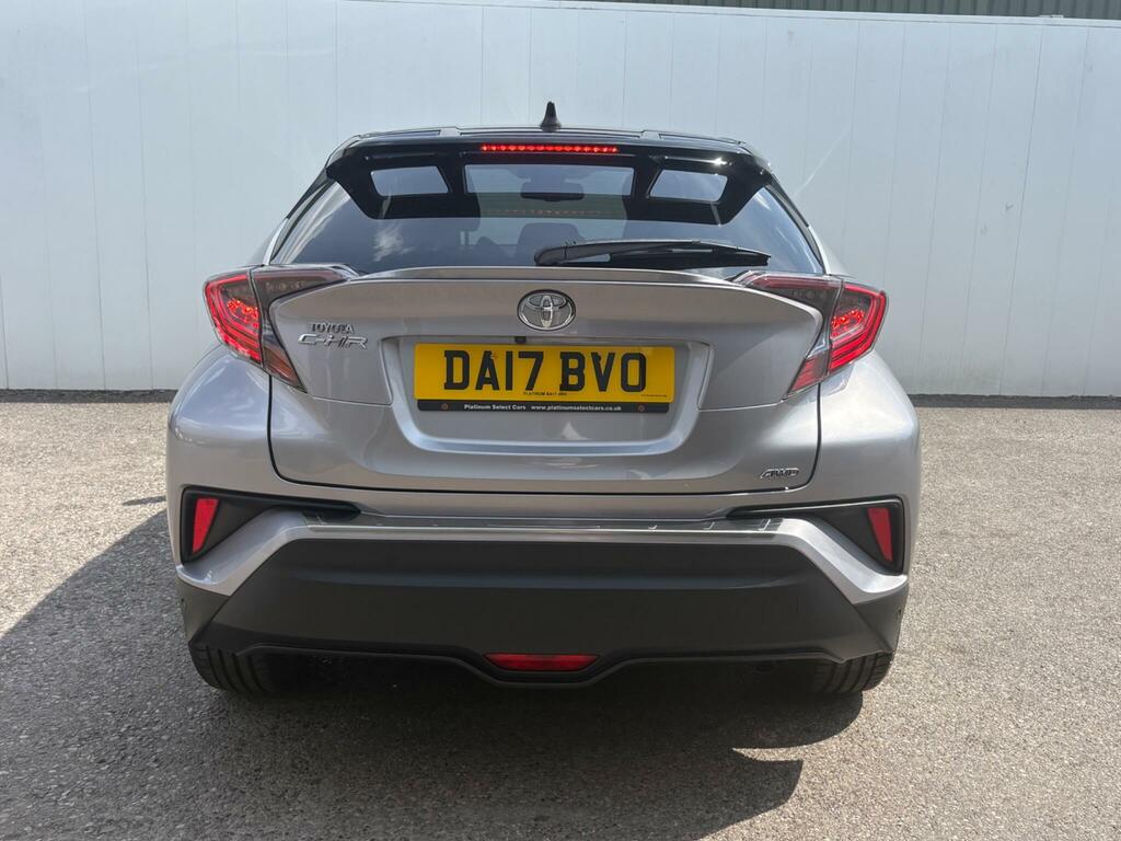 Toyota C-Hr 1.2 Vvt-i Dynamic Cvt Awd Euro 6 Ss Silver #6