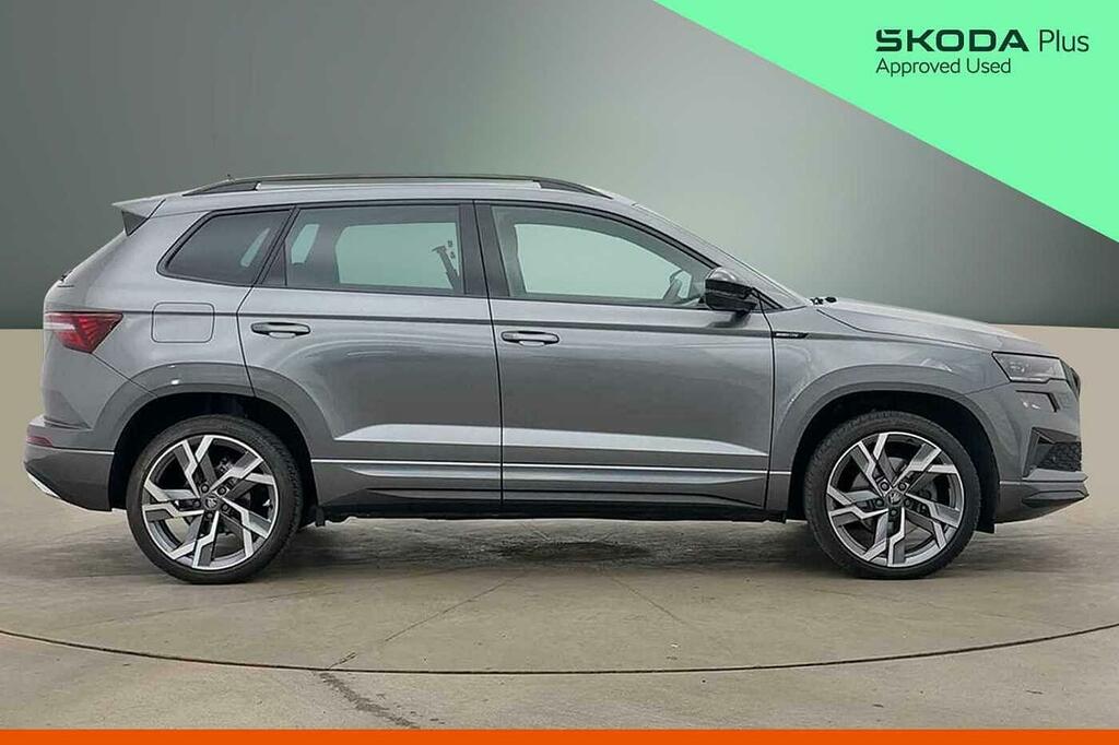 Skoda Karoq 1.5 Tsi Act Sportline Edition Suv Dsg E Grey #4