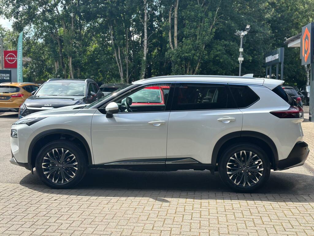 Nissan X-Trail 1.5 Dig-t Mhev Tekna Suv Hybrid Xtron E White #4