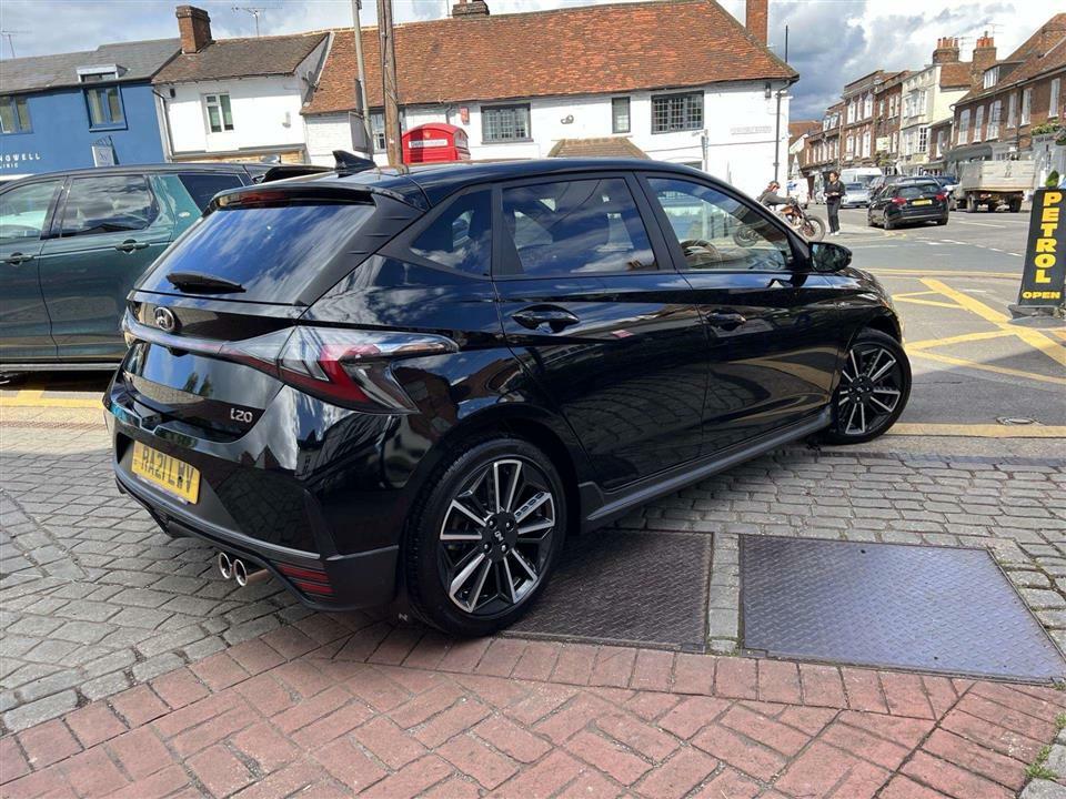 Hyundai I20 N Line 1.0I Hybrid T-gdi RA21LWV Black #3