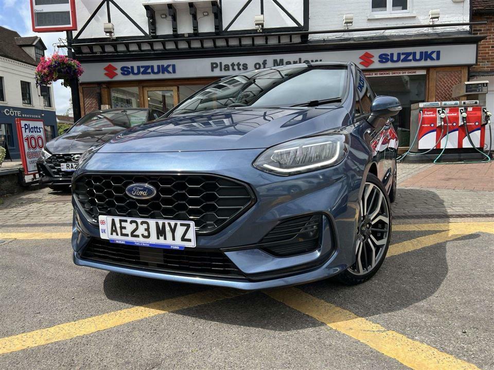 Ford Fiesta St Line X 1.0I 100Ps Blue