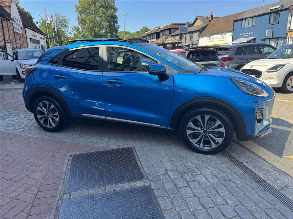 Ford Puma Titanium 1.0I 125Ps Hybrid ET25CZC Blue #4