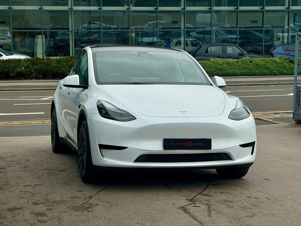 Tesla Model Y Suv White #5