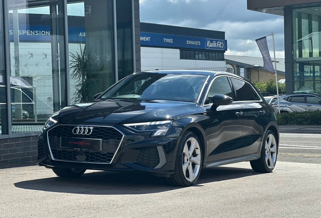Audi A3 Hatchback VN23LDJ Black #2