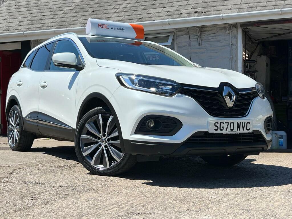 Renault Kadjar Suv 1.3 Tce Iconic Euro 6 Ss 202070 White