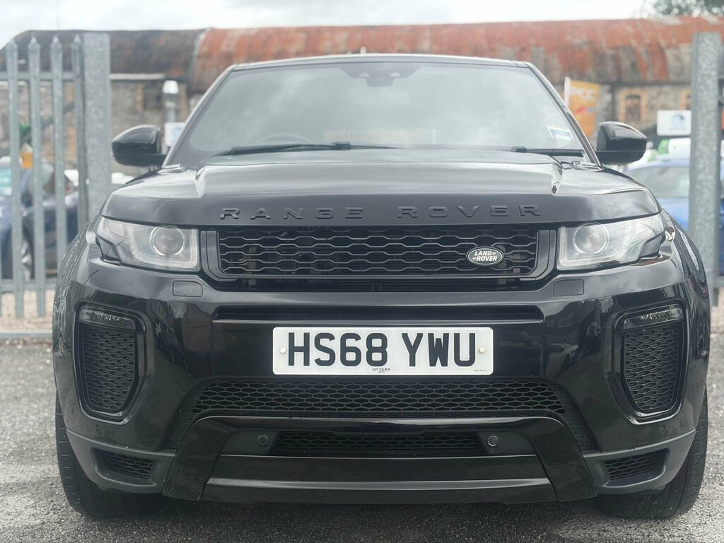 Land Rover Range Rover Evoque 2.0 Range Rover Evoque Hse Dynamic Td4 4Wd HS68YWU Black #2