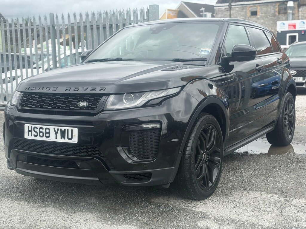 Land Rover Range Rover Evoque 2.0 Range Rover Evoque Hse Dynamic Td4 4Wd HS68YWU Black #3
