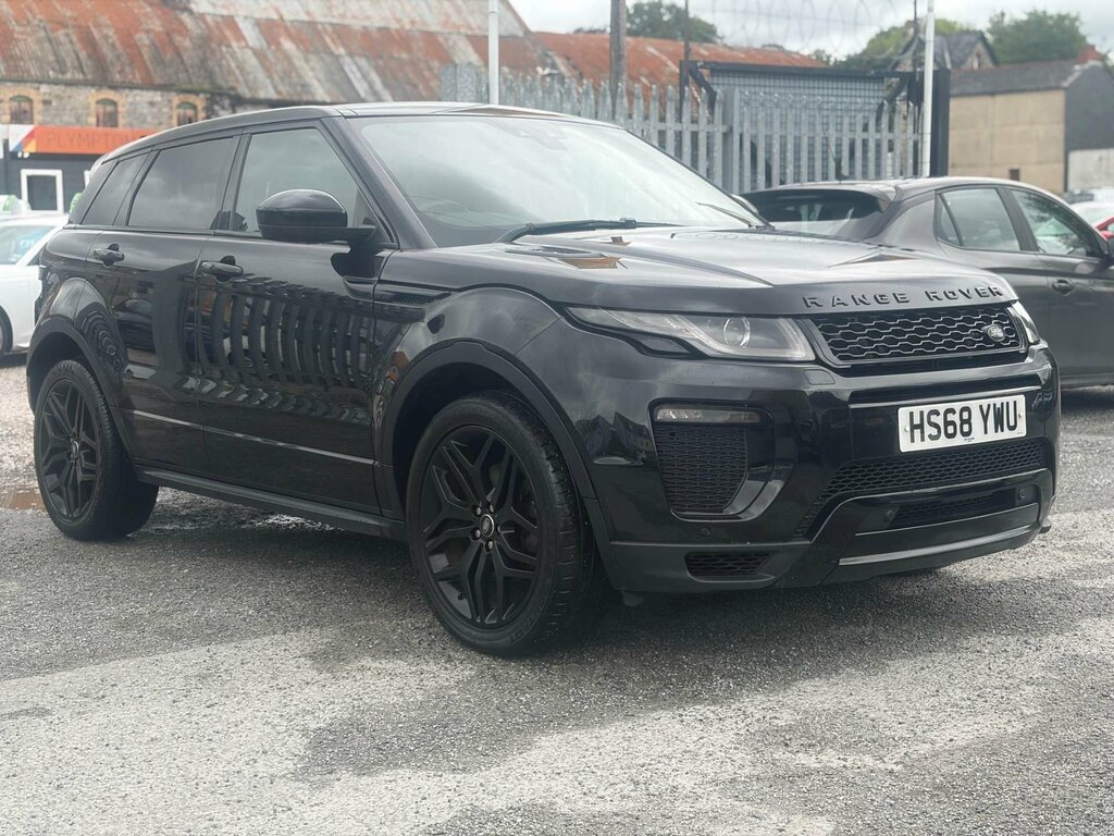 Land Rover Range Rover Evoque 2.0 Range Rover Evoque Hse Dynamic Td4 4Wd Black