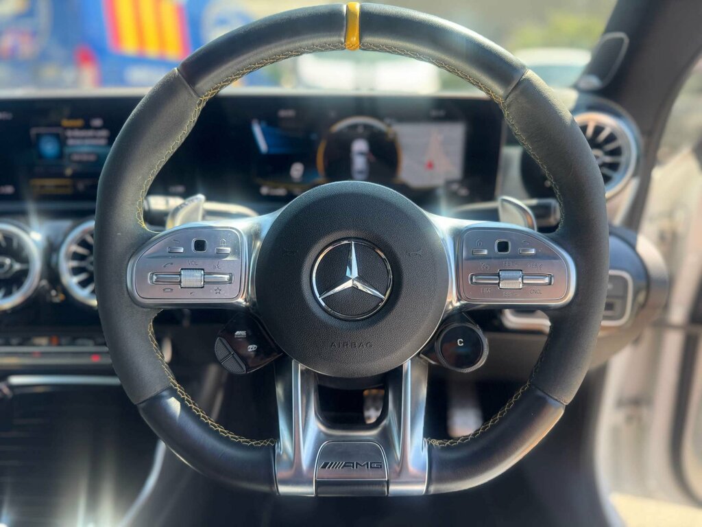 Mercedes-Benz CLA Class 2.0 Amg Cla 45 S 4Matic Plus 4Wd WF23UDY White #5