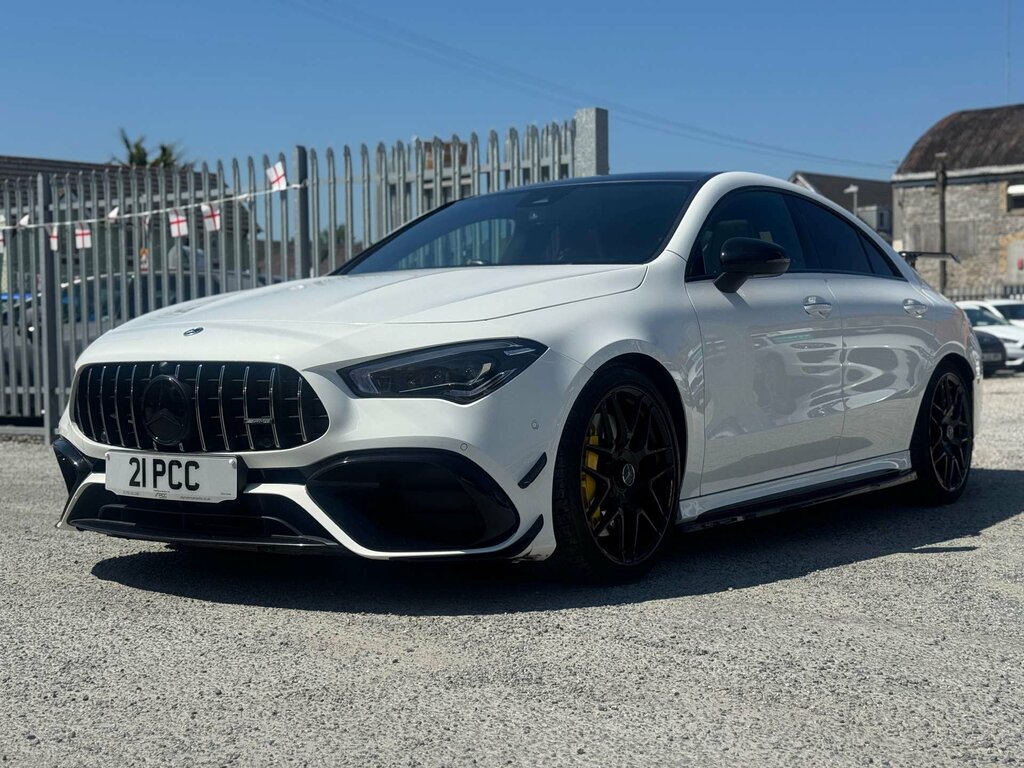 Mercedes-Benz CLA Class 2.0 Amg Cla 45 S 4Matic Plus 4Wd WF23UDY White #3