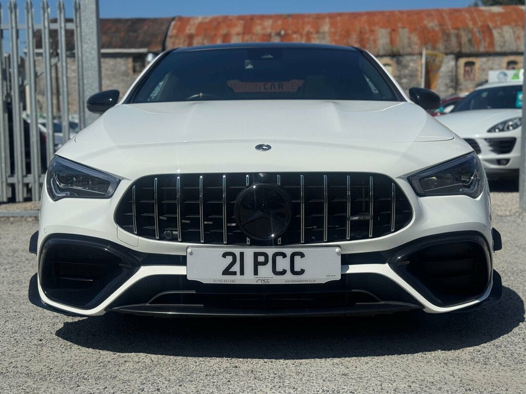 Mercedes-Benz CLA Class 2.0 Amg Cla 45 S 4Matic Plus 4Wd WF23UDY White #2