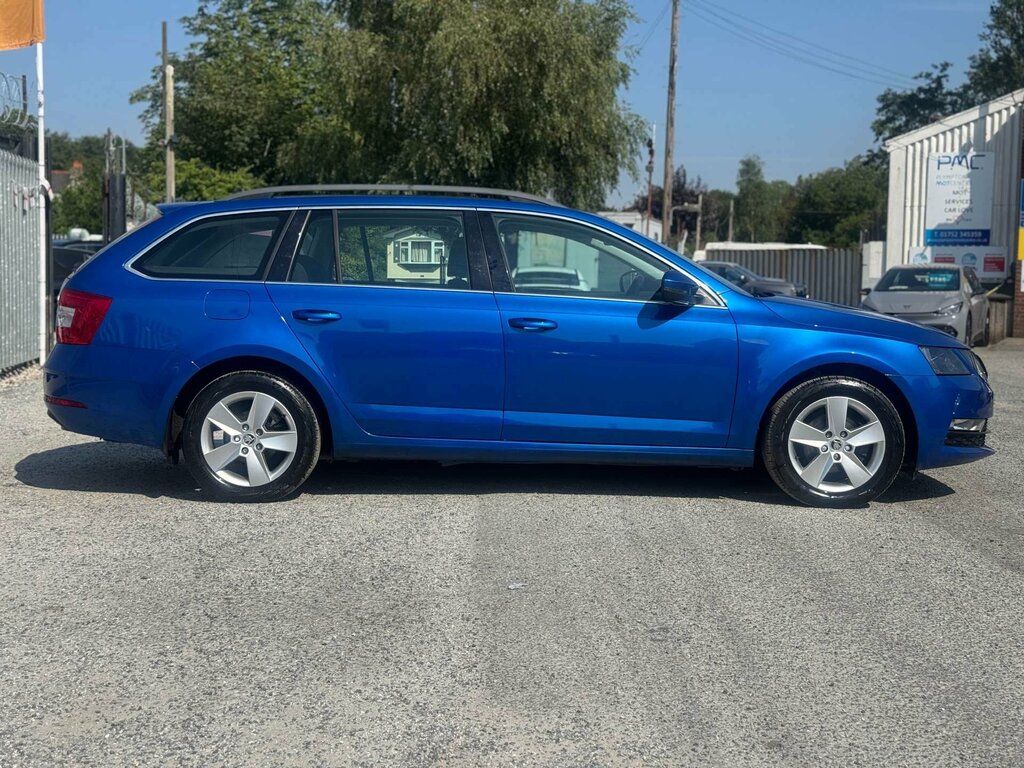 Skoda Octavia 1.6 Octavia Se Technology Tdi CX20OUA Blue #4