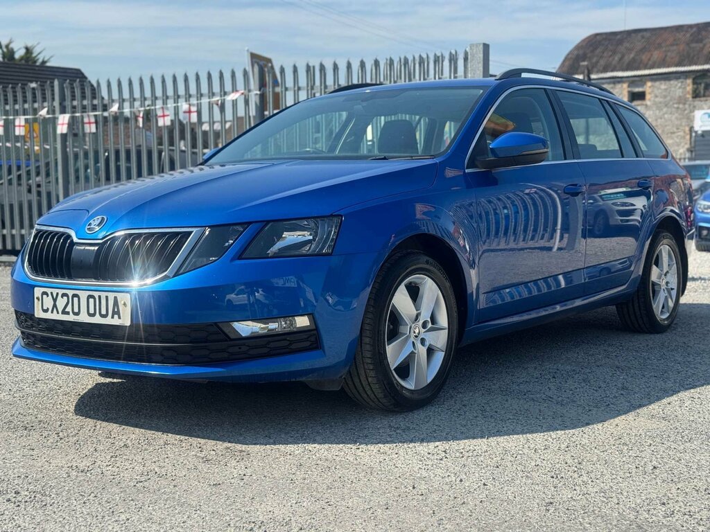 Skoda Octavia 1.6 Octavia Se Technology Tdi CX20OUA Blue #3