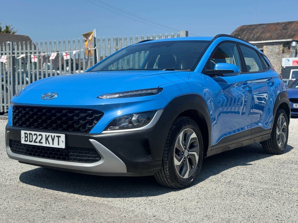 Hyundai Kona 1.6 Kona Se Connect Gdi Hev Blue #3