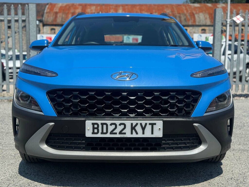 Hyundai Kona 1.6 Kona Se Connect Gdi Hev Blue #2