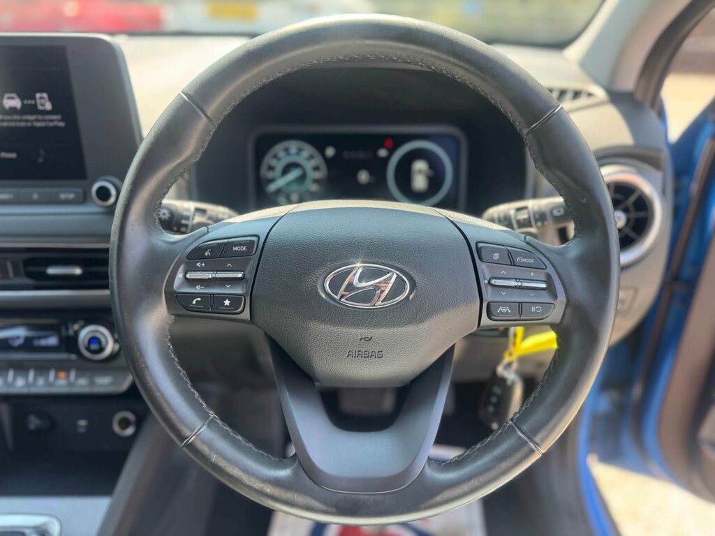Hyundai Kona 1.6 Kona Se Connect Gdi Hev Blue #5