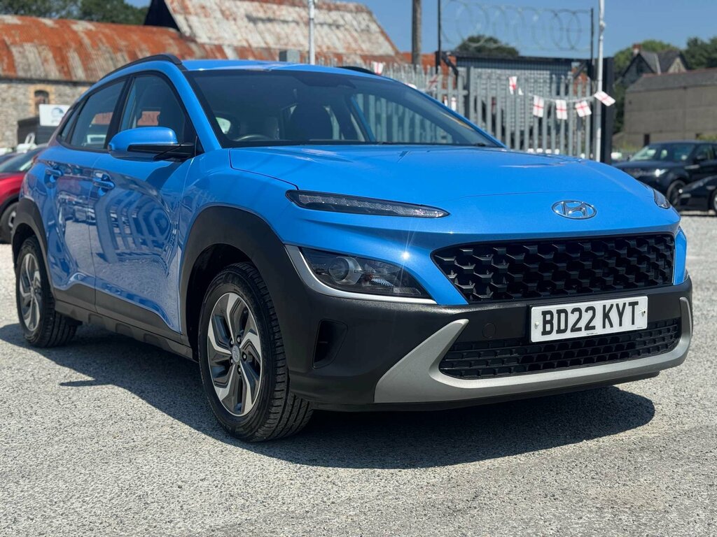 Hyundai Kona 1.6 Kona Se Connect Gdi Hev Blue