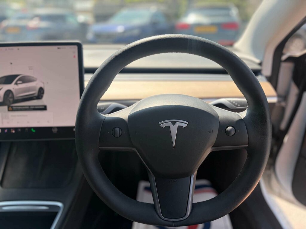 Tesla Model 3 Model 3 Long Range Awd 4Wd White #5
