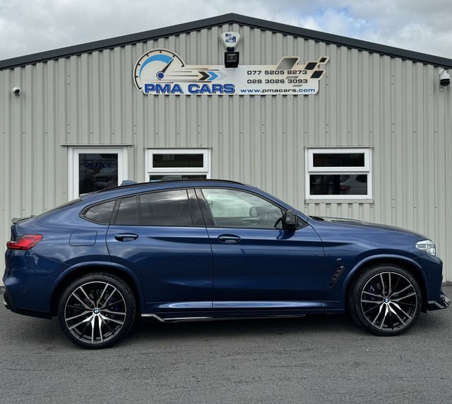 BMW X4 3.0 M40d Suv Blue #2