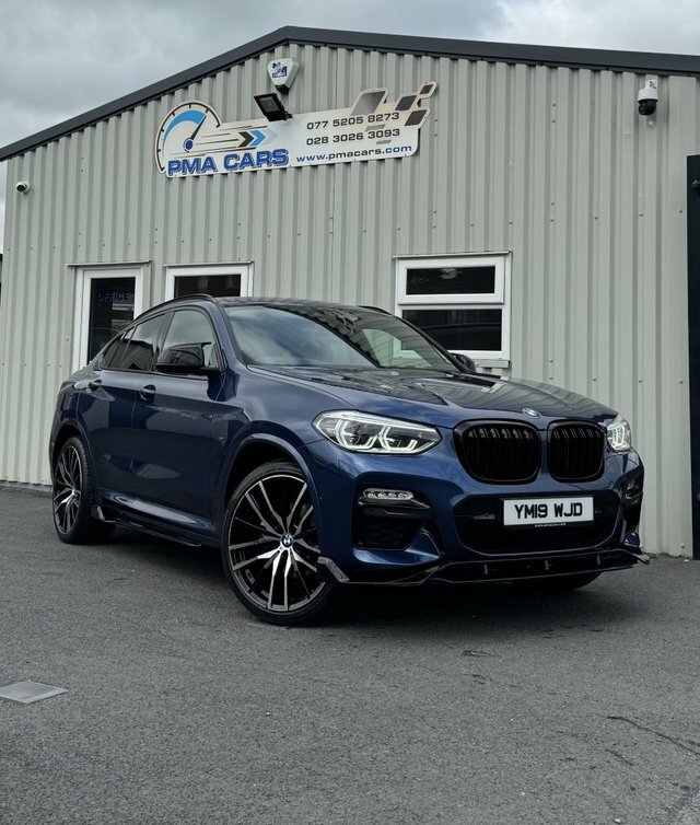 BMW X4 3.0 M40d Suv Blue