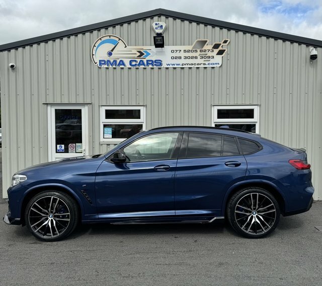 BMW X4 3.0 M40d Suv Blue #4