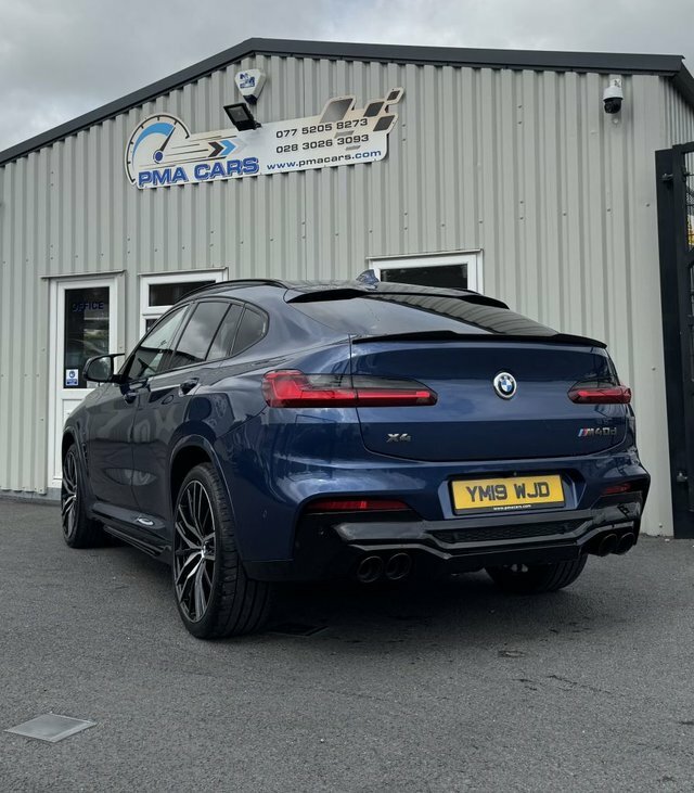 BMW X4 3.0 M40d Suv Blue #3
