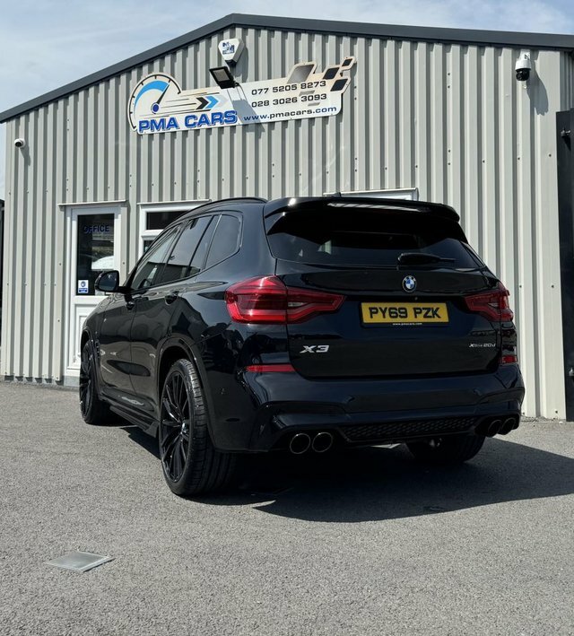 BMW X3 2.0 20D M Sport PY69PZK Black #3