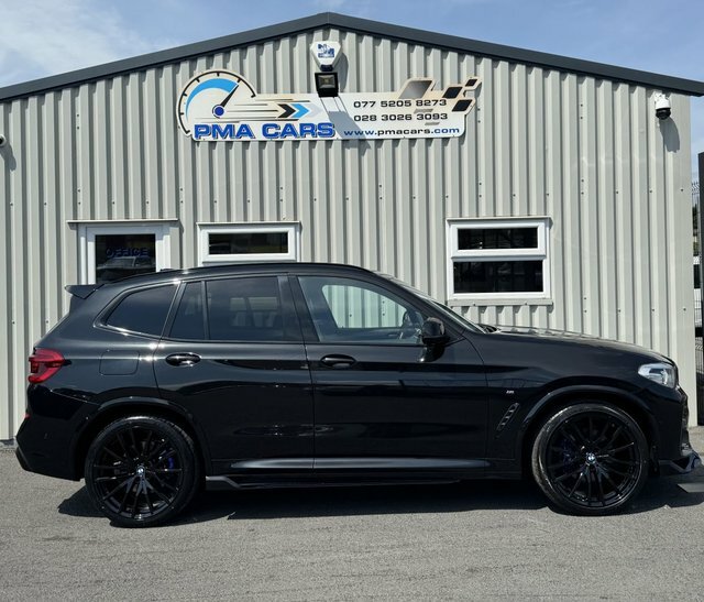 BMW X3 2.0 20D M Sport PY69PZK Black #2