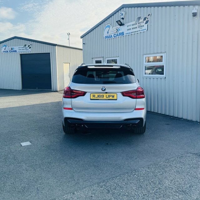 BMW X3 2.0 20D M Sport RJ69UPW Silver #3