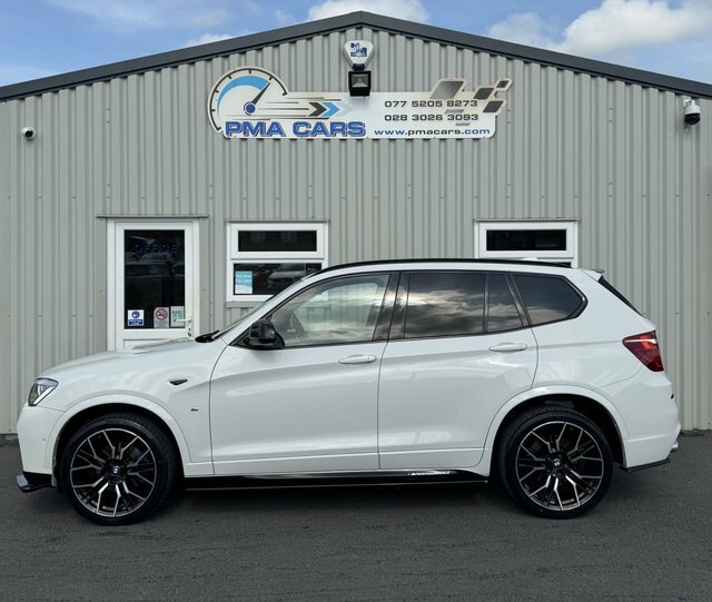 BMW X3 2.0 20D M Sport White #5