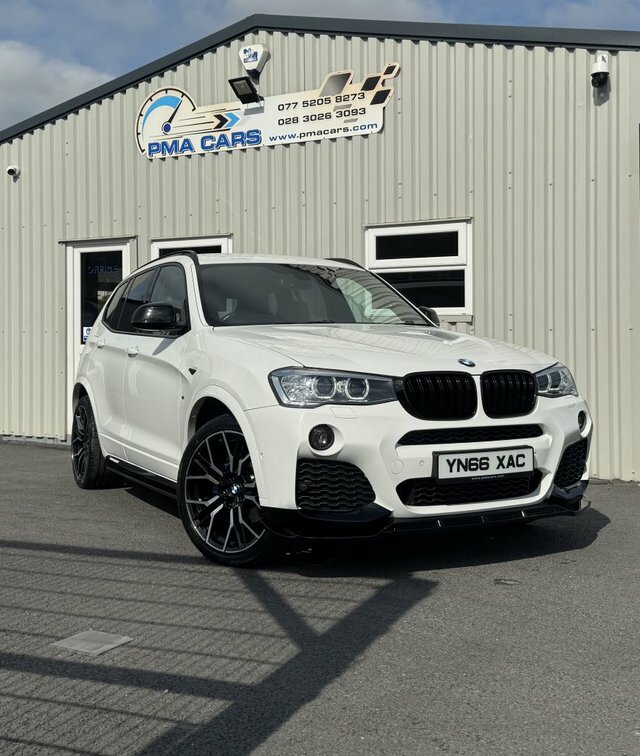 BMW X3 2.0 20D M Sport White