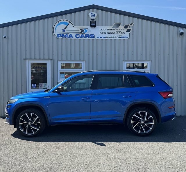 Skoda Kodiaq 1.5 Tsi Act Sportline YE70YFP Blue #4