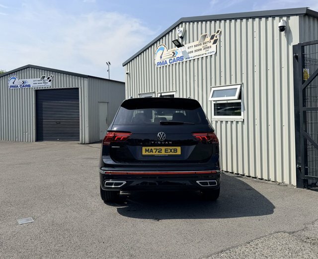 Volkswagen Tiguan Allspace 1.5 Tsi R-line Suv MA72EXB Black #4