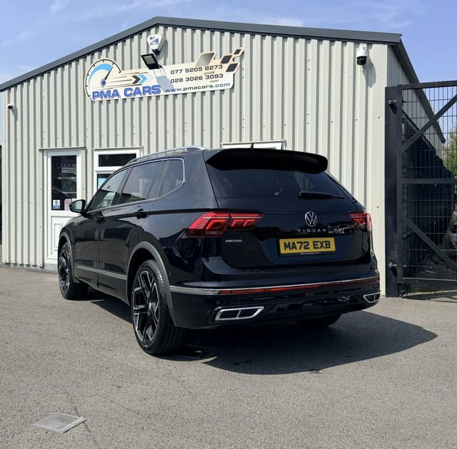 Volkswagen Tiguan Allspace 1.5 Tsi R-line Suv MA72EXB Black #3