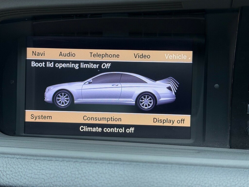 Mercedes-Benz CL Cl63 Amg V8 Bi-t Black #33