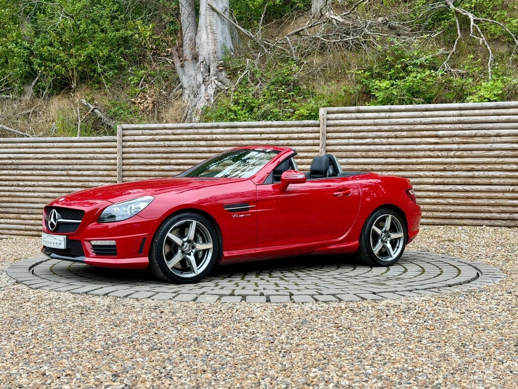 Mercedes-Benz SLK 5.5 Slk55 V8 Amg Spds7gt Euro 5 Ss Red