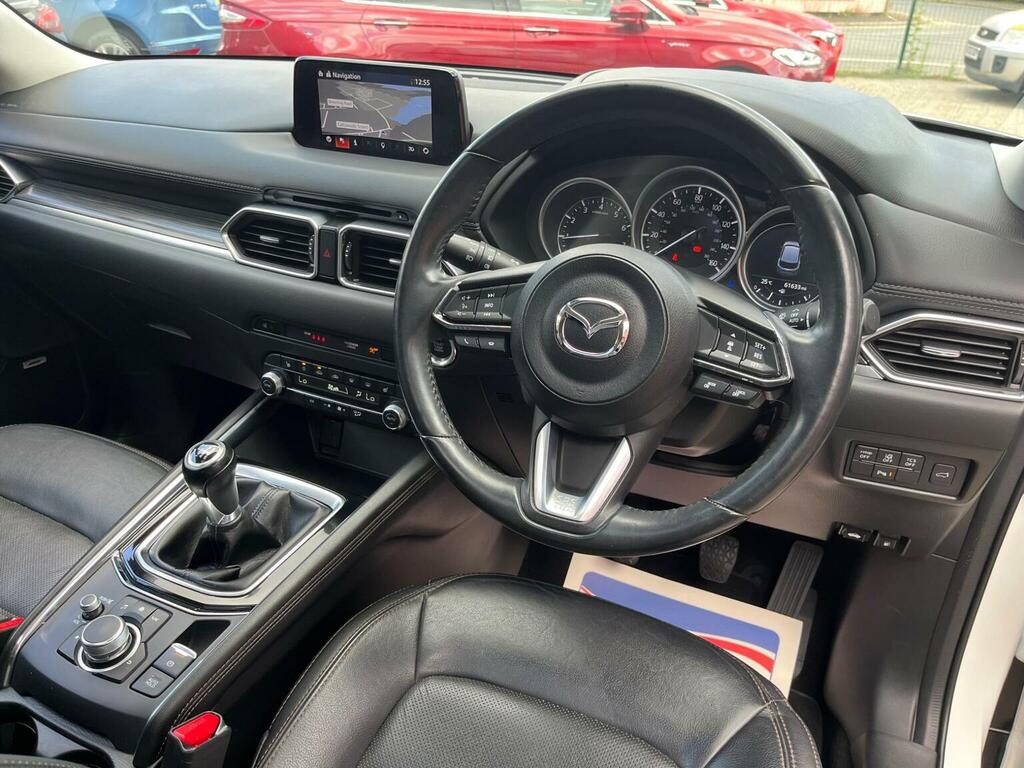Mazda CX-5 Suv 2.0 Skyactiv-g Sport Nav Euro 6 Ss White #3